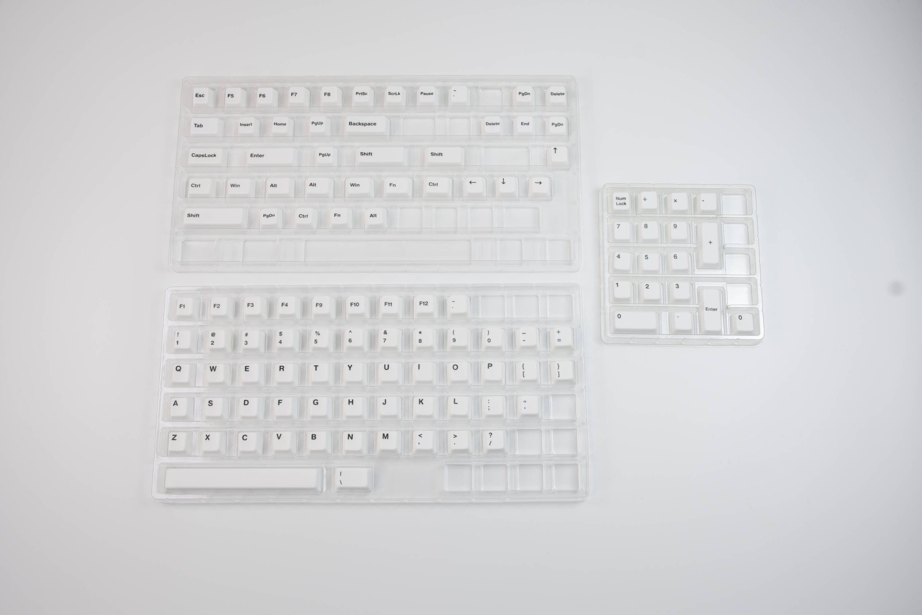 cerakey matte white 27