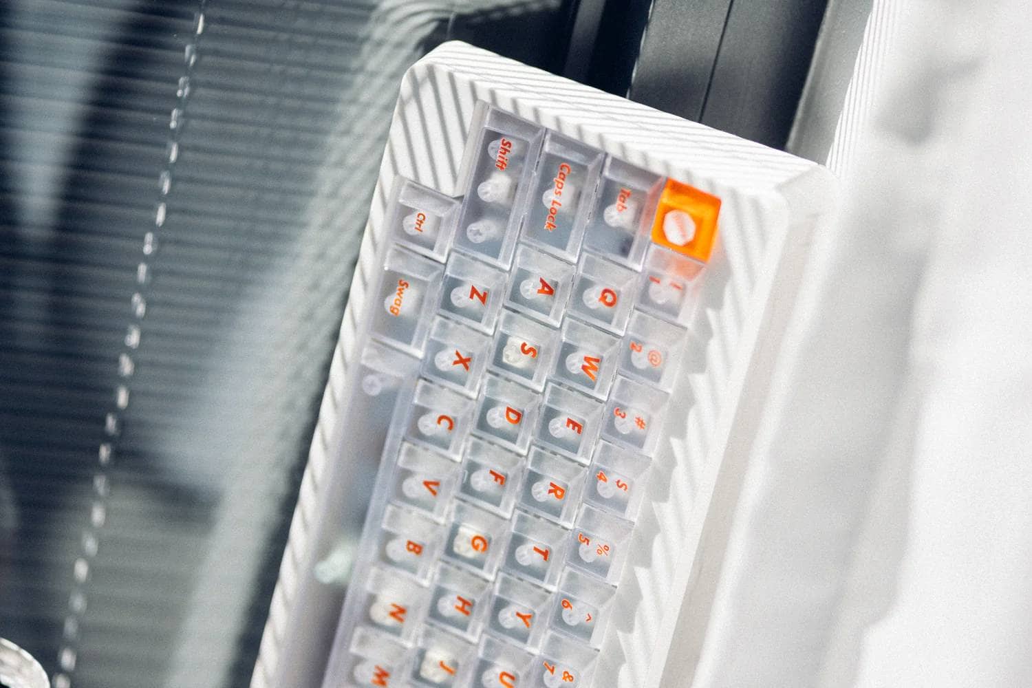 LeleLab X Sensy Supsup JUICY Keycap Review|Cool Orange and Skeleton Keycap Set 4 561A4235