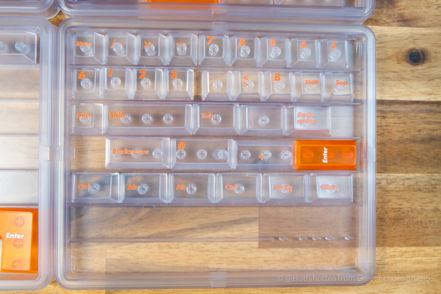 LeleLab X Sensy Supsup JUICY Keycap Review|Cool Orange and Skeleton Keycap Set 17 DSC1193