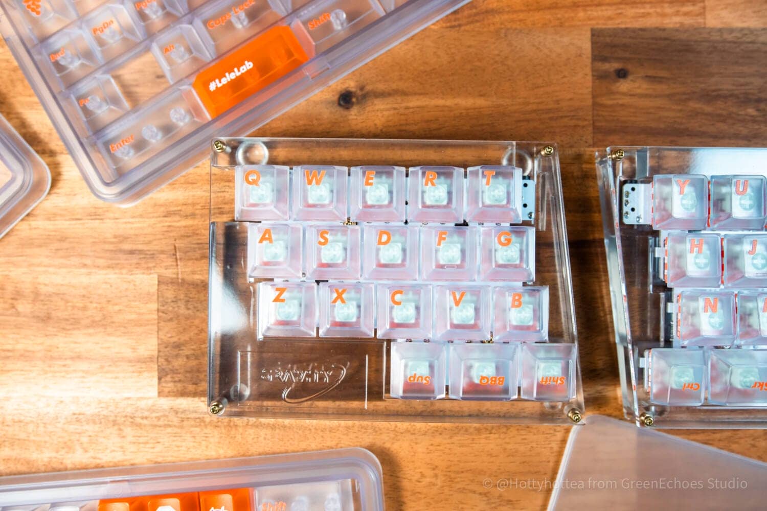 LeleLab X Sensy Supsup JUICY Keycap Review|Cool Orange and Skeleton Keycap Set 30 DSC1210