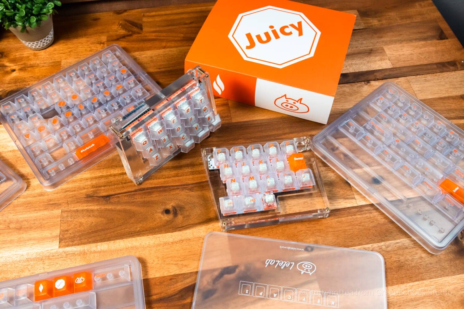 LeleLab X Sensy Supsup JUICY Keycap Review|Cool Orange and Skeleton Keycap Set 46 DSC1224