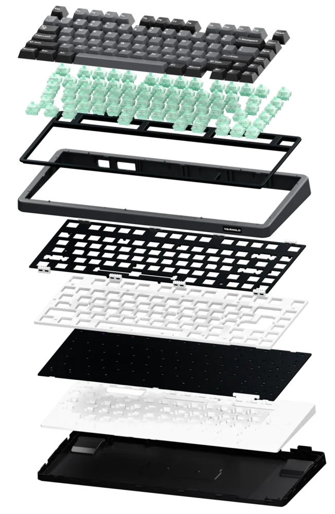 Varmilo minilo75 HE Review|High-performance gaming keyboard despite its chic exterior 8 Minilo75 Pro