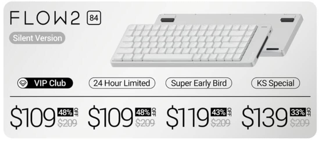 Lofree Flow2 pre-orders now available|Popularity attracts about 2,500 backers in 8 hours 9 3efe3d3e3fd4442863d8cddb74cdff53