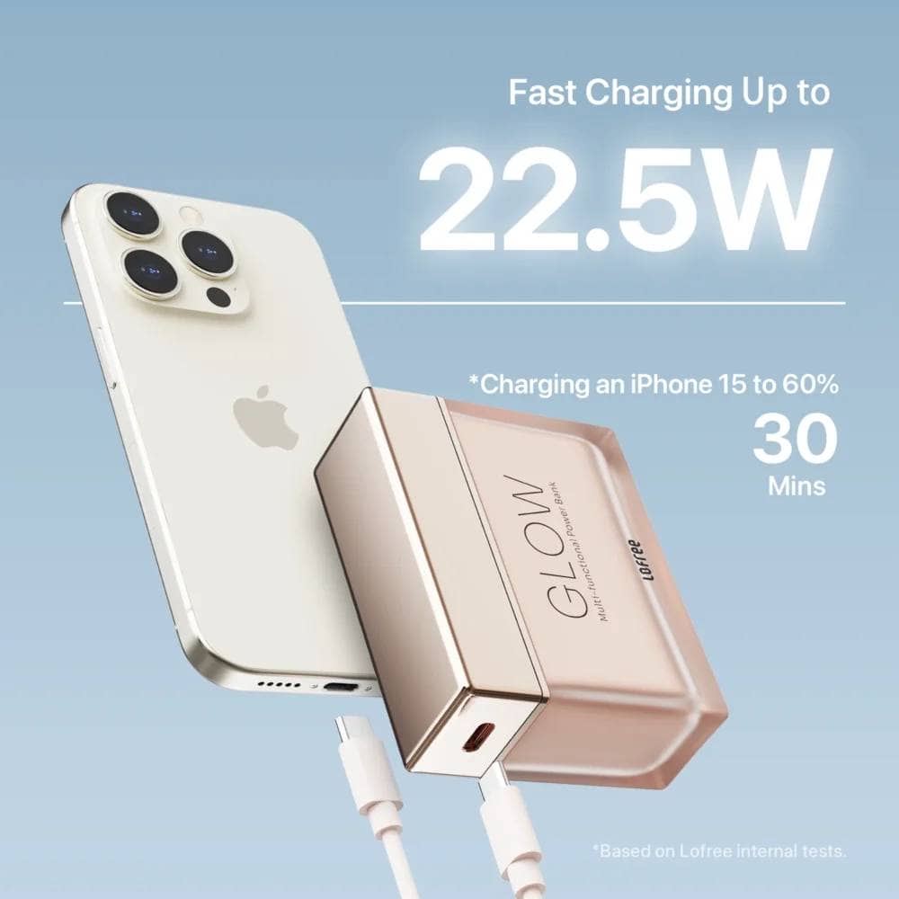 まるで香水!Lofree Japanからモバイルバッテリー「Glow Power Bank」が販売開始 2 Glow Performance