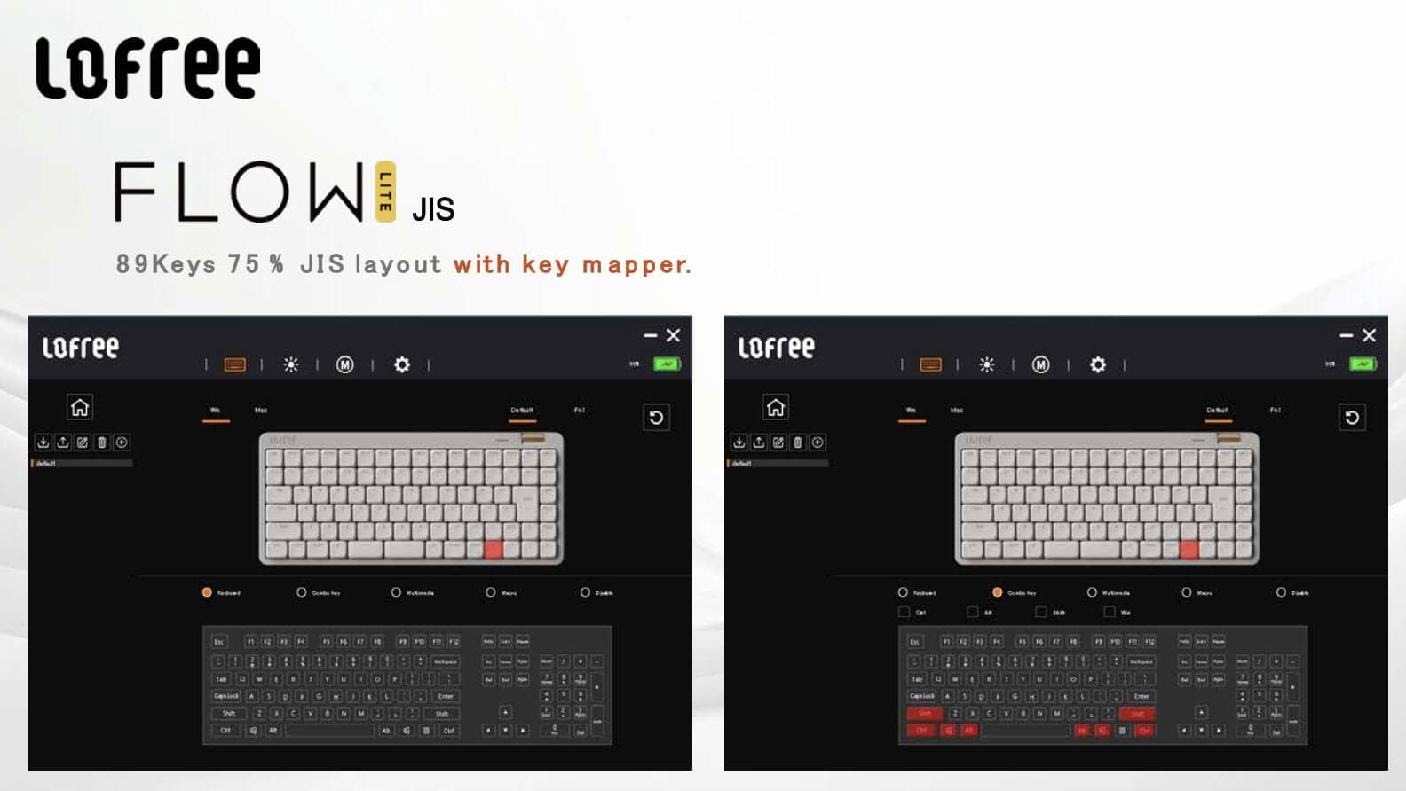 Lofree Flow Lite JIS Review|Japan-specific model specializing in Japanese-language layout x silent linear 42 937fa415c84381a4af0ba6f6d4384fb7