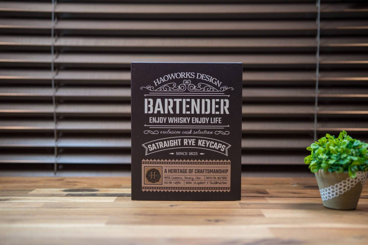 Keyreative ABS Bartender キーキャップレビュー|琥珀色が美しいシックなゴージャスなキーキャップセット 5 DSC1476