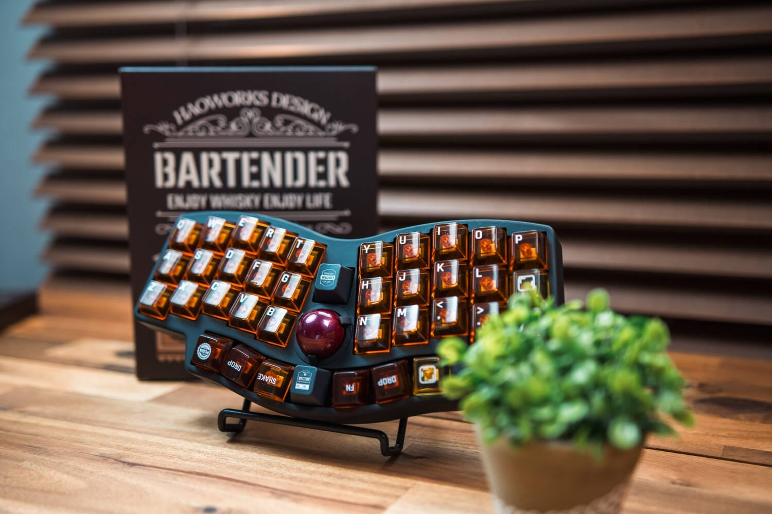 Keyreative ABS Bartender キーキャップレビュー|琥珀色が美しいシックなゴージャスなキーキャップセット 23 DSC1519