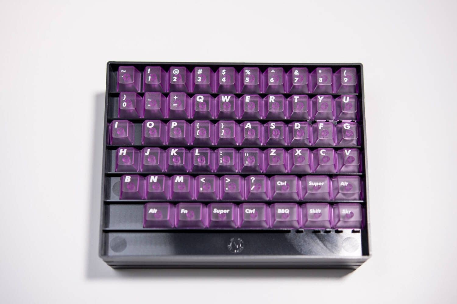 LeleLab Supsup Purple Keycap Setレビュー|鮮やかな紫が美しい透明キーキャップセット 8 DSC1530