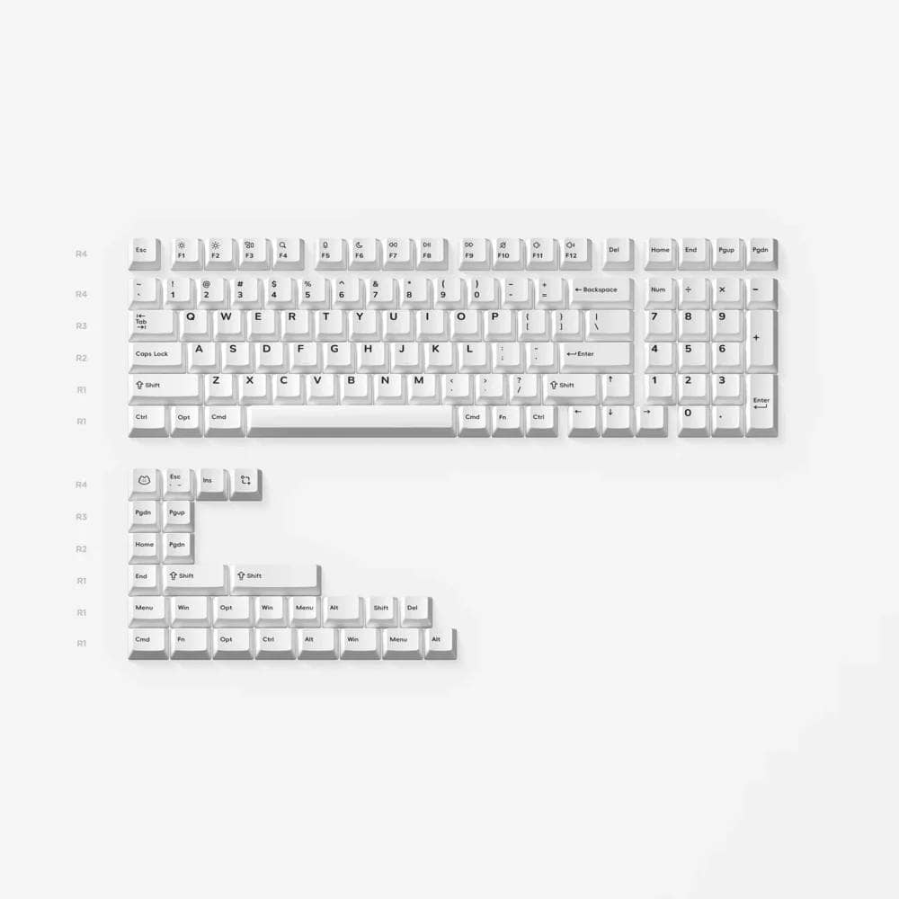 NuPhy releases new "Berry WoB&BoW"|Low-profile keycap with sloping 1 M