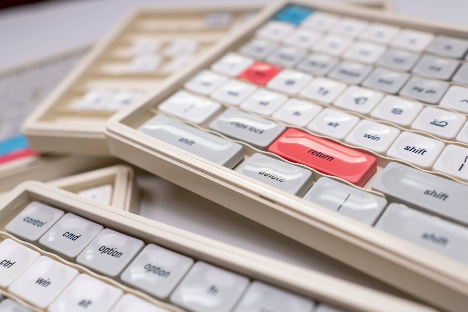 Chosfox x LCK Retro Mahjong Keycap Set Review|Cute low-profile keycap with pop colors 34 P1080323