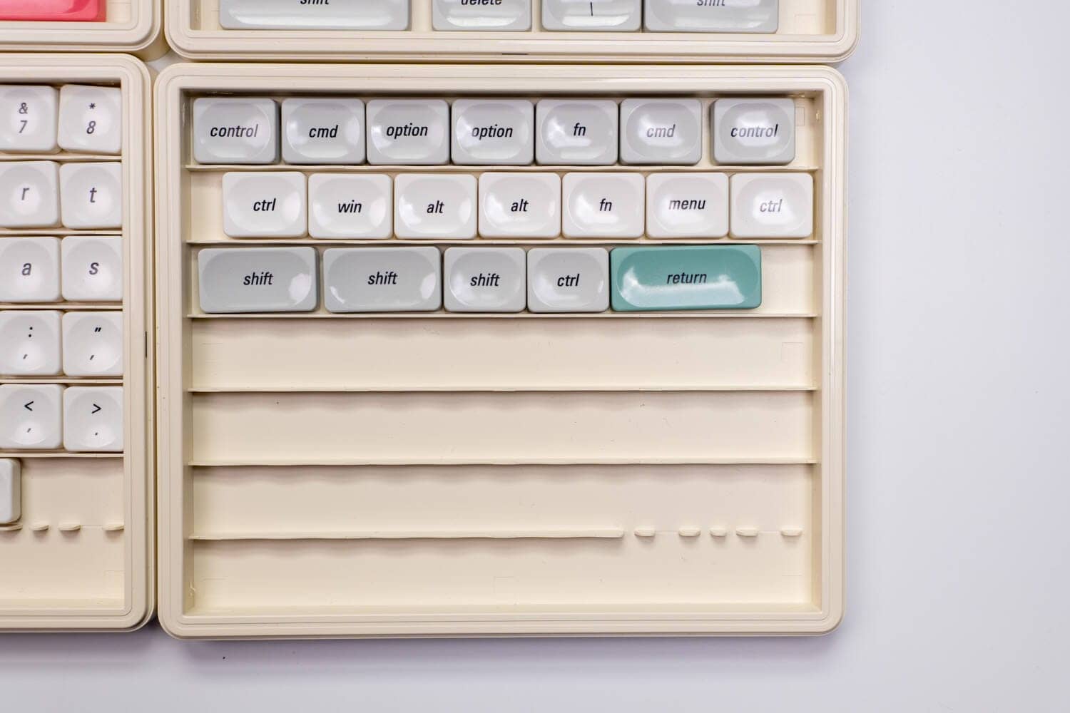Chosfox x LCK Retro Mahjong Keycap Set Review|Cute low-profile keycap with pop colors 16 P1080330
