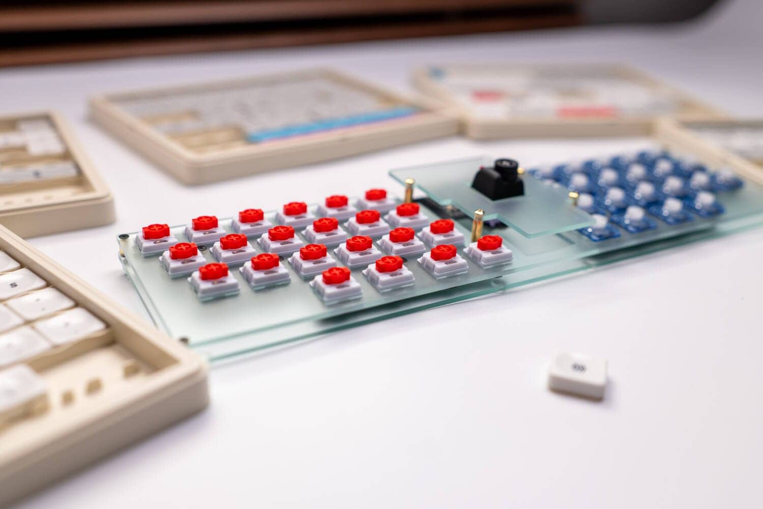 Chosfox x LCK Retro Mahjong Keycap Set Review|Cute low-profile keycap with pop colors 24 P1080346