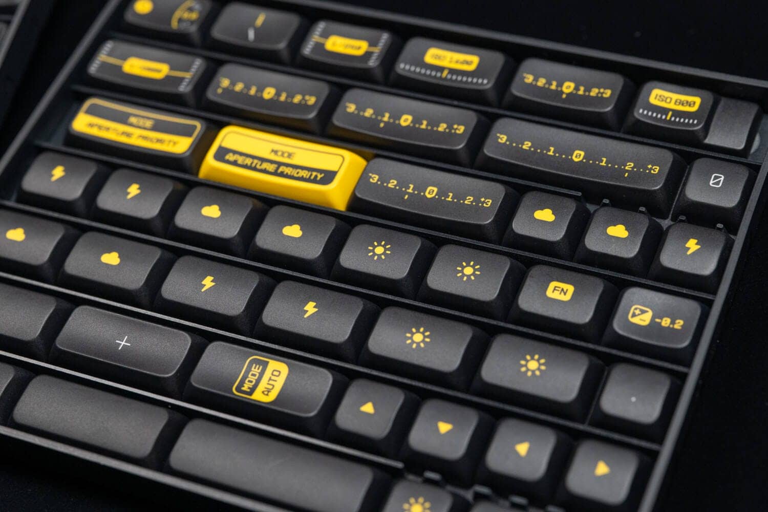 PBS Aperture Priority Keycap Setレビュー|カメラをテーマにしたカメラ好きにはたまらないキーキャップセット 14 P1080408