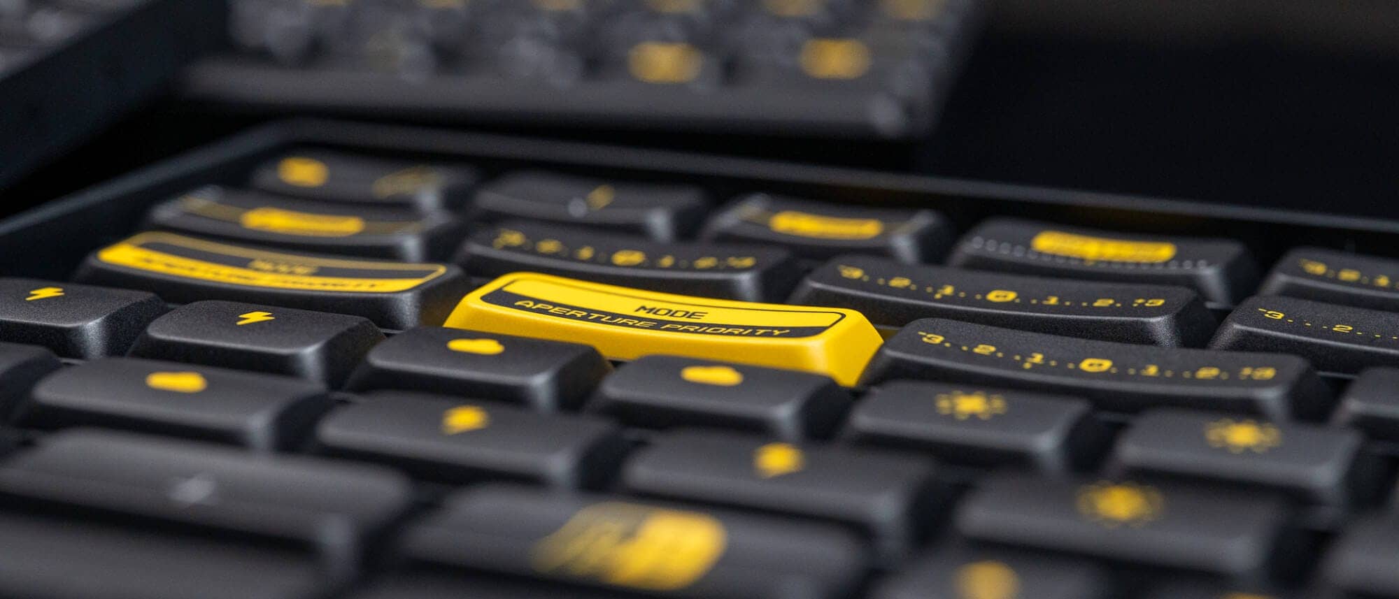 PBS Aperture Priority Keycap Setレビュー|カメラをテーマにしたカメラ好きにはたまらないキーキャップセット 18 P1080413