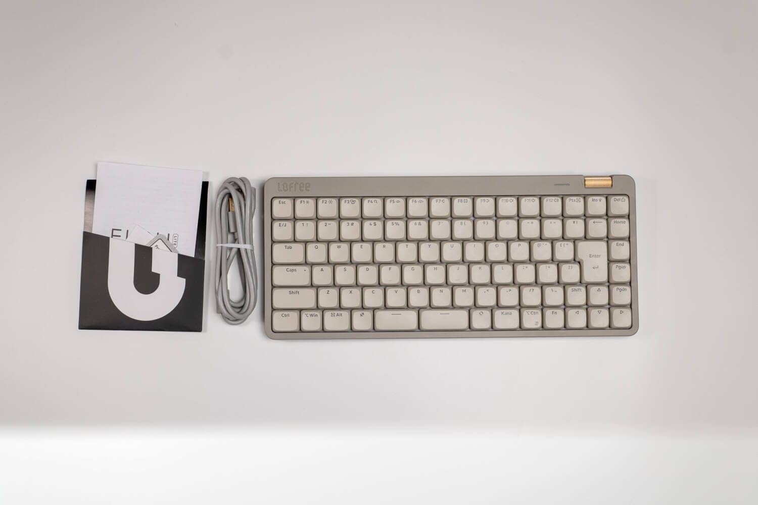 Lofree Flow Lite JIS Review|Japan-specific model specializing in Japanese-language layout x silent linear 11 P1080918