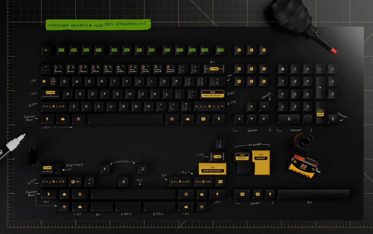 PBS Aperture Priority Keycap Set Review 2 PBS Aperture Priority Base