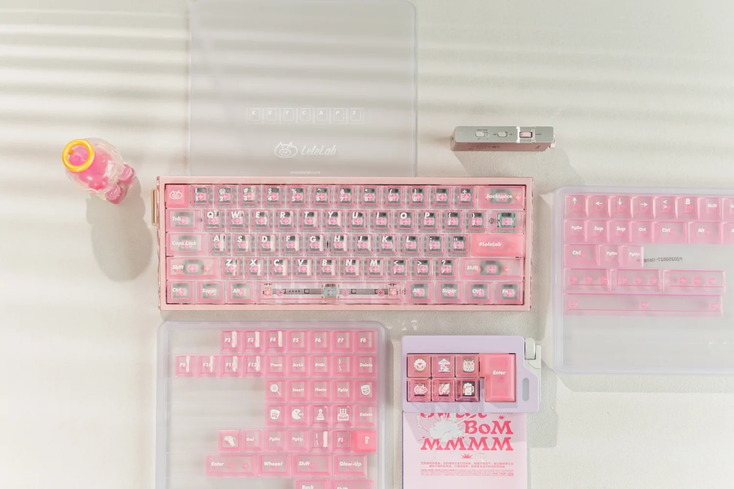 LeleLab Pink Carnival Keycap Set is now available from LeleLab 4