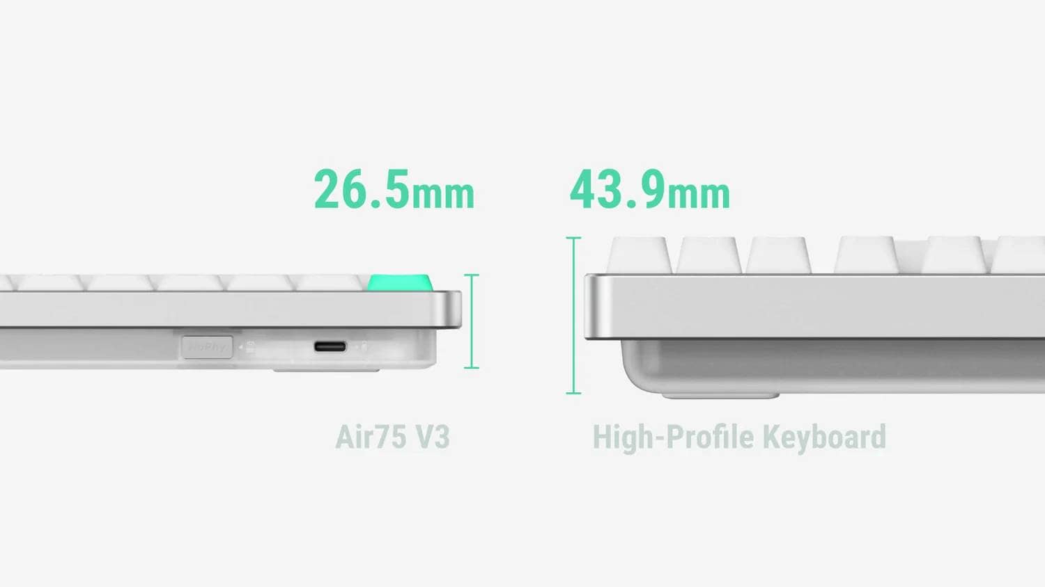 NuPhy Air75 V3 JIS (Japanese Array) Review|The appeal of a low-profile keyboard with a change in keystroke sound direction 10