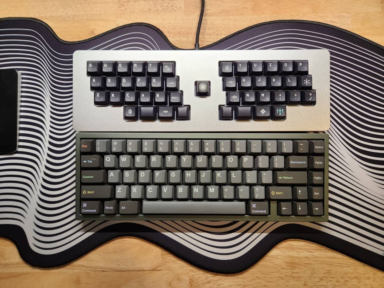 Gravity45-Aluminium Edition Self-Review|40% keyboard with the full enjoyment of metallic mass. 31 Gyl3CMUaAAAo vK