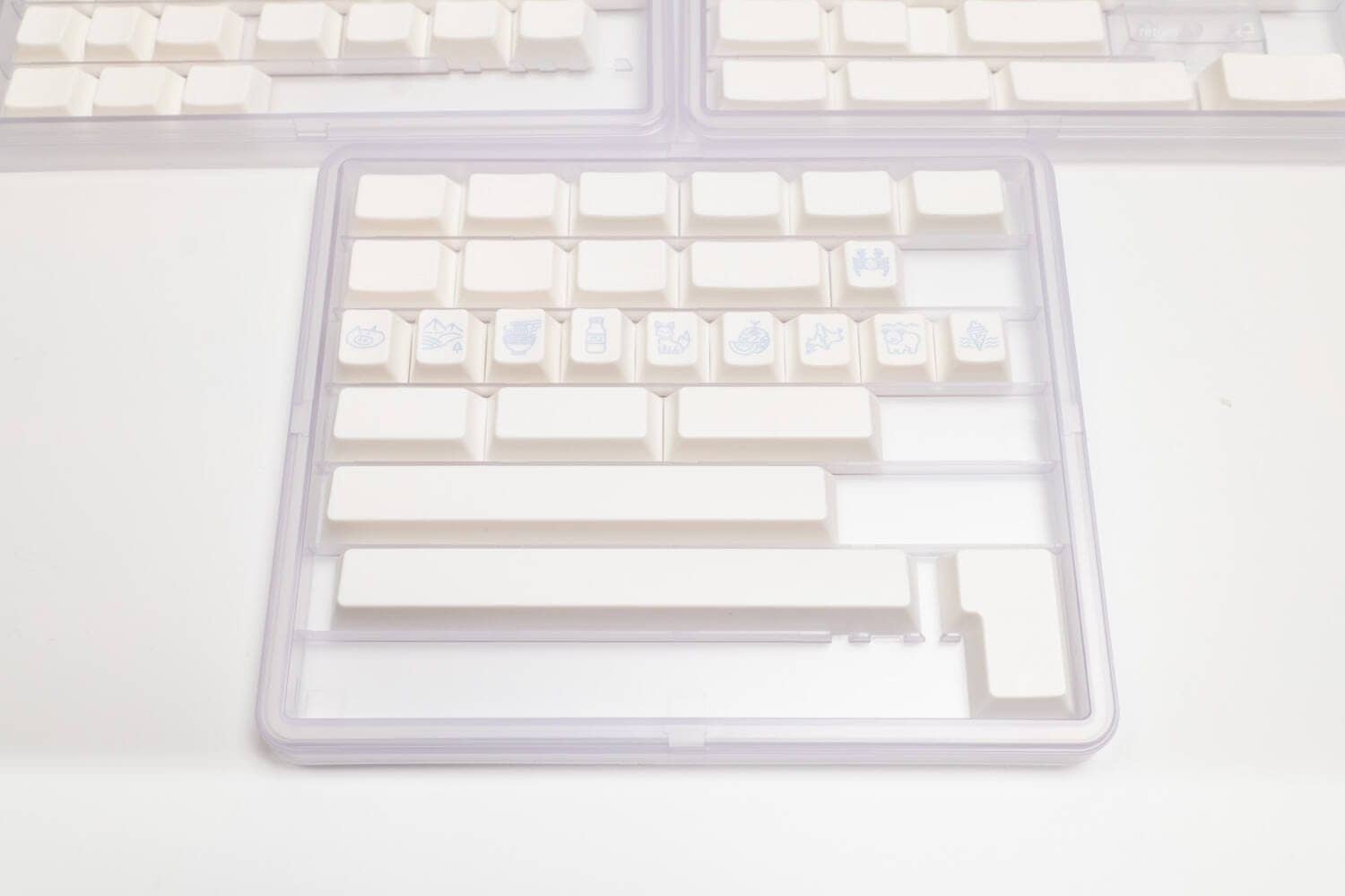 LeleLab Hokkaido White Keycap Setレビュー|真っ白が楽しめる異色キーキャップ 9 P1080496