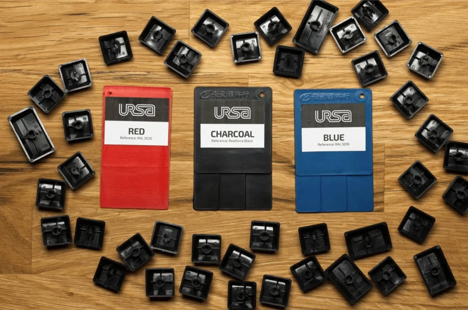 HHKB/Realforce Users, Take Note! URSA Keycaps Now Available from FKcaps 13 colors redblue