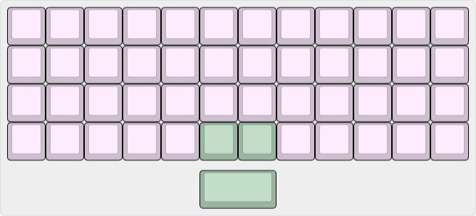 40% Keyboard Kit "Minimi40 by Keebibi" Launches Domestic Group Buy on DIGIART 9 ortho layout