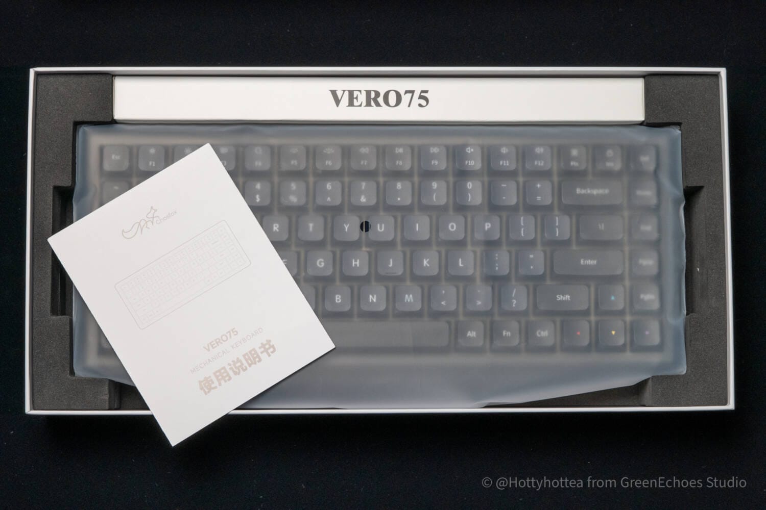 ロボロフスキー Chosfox VERO75レビュー｜曲線美が究極に美しいロープロメカニカル