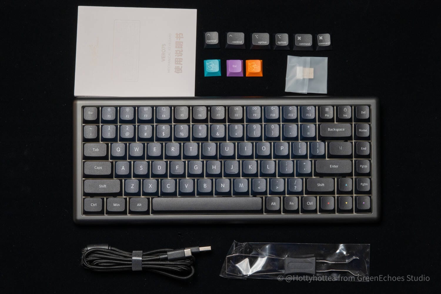 Chosfox VERO75レビュー｜曲線美が究極に美しいロープロメカニカル