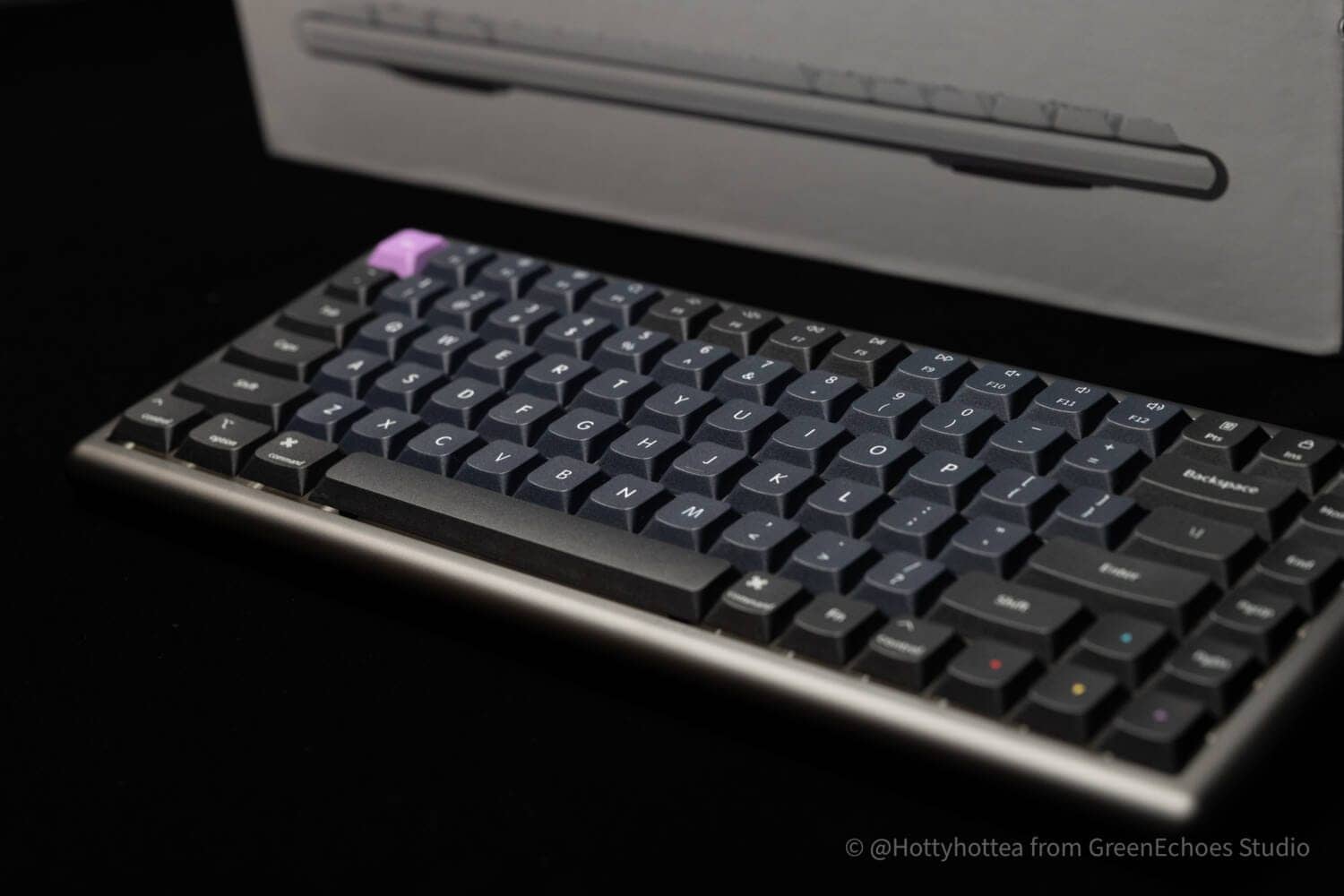 Chosfox VERO75レビュー|曲線美が究極に美しいロープロメカニカルキーボード 5 P1093620