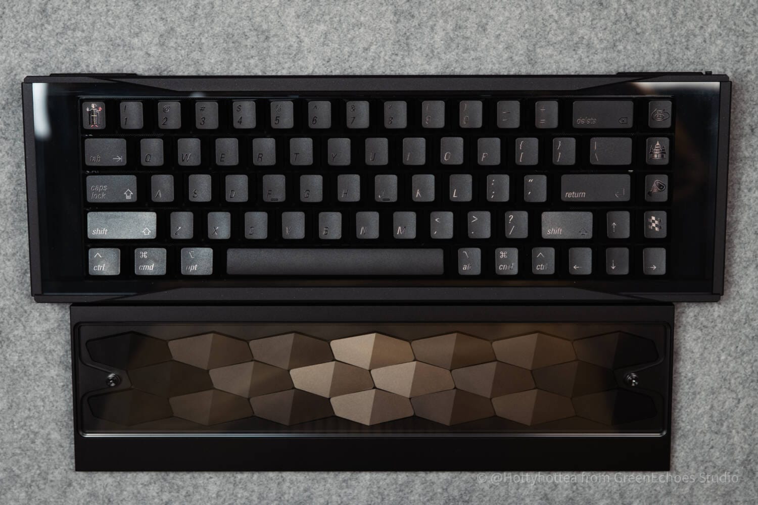 LeleLab X Lynn Studio Dragon Scale 65%リストレストレビュー｜アルミ