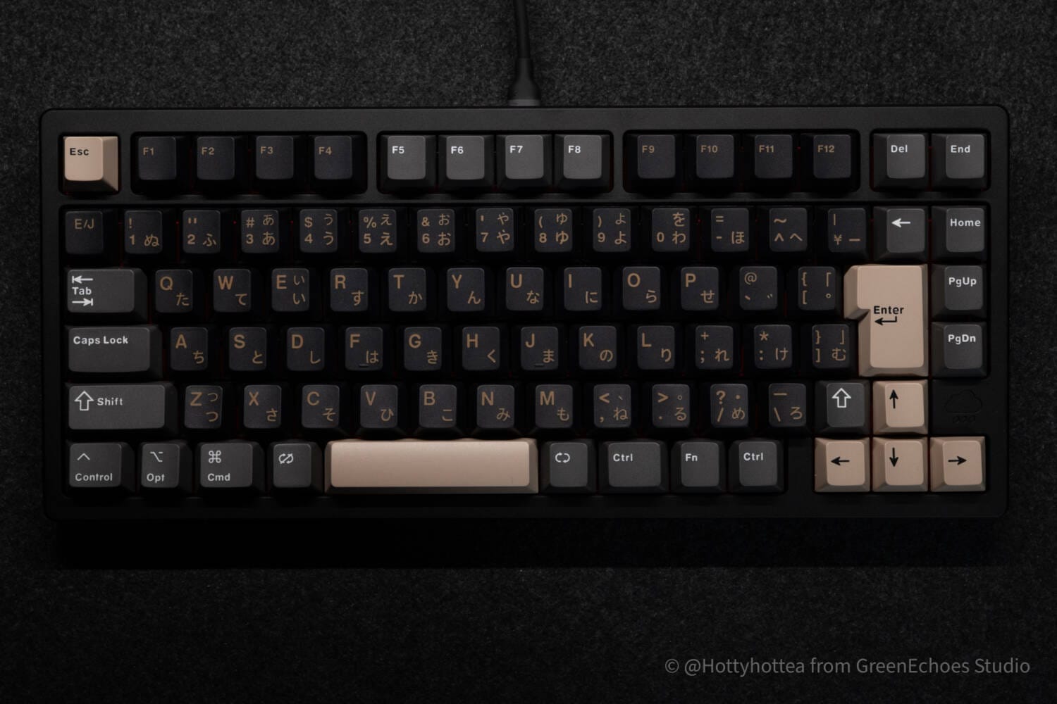 WOBKEY Rainy 75 Pro JIS レビュー｜あの雨音のようなタイピング音は