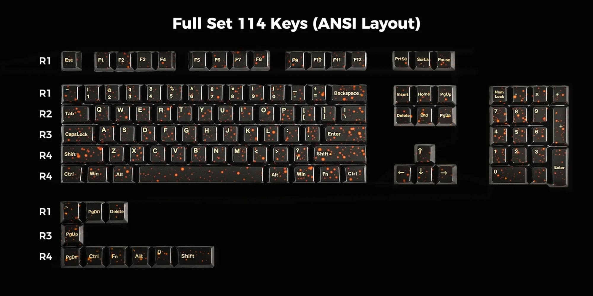 Premium Lacquer Ceramic Keycap 14