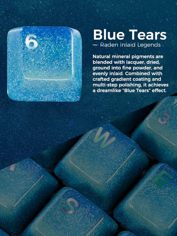 Premium Lacquer Ceramic Keycap 22