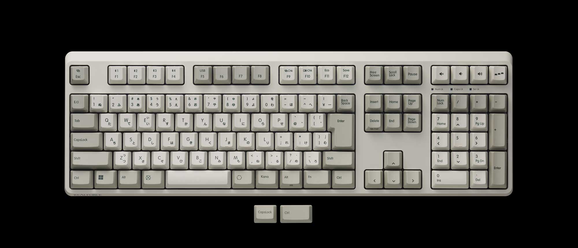 REALFORCE、RC1／R4にアイボリー限定モデルと新色を追加｜3モデル7機種