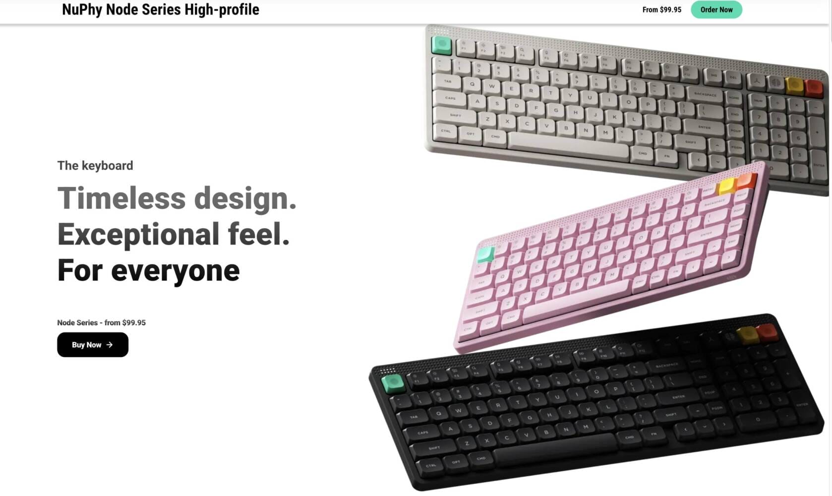 DIGIART、NuPhy Node 100のJISレイアウトを案内。オフィスユースにも