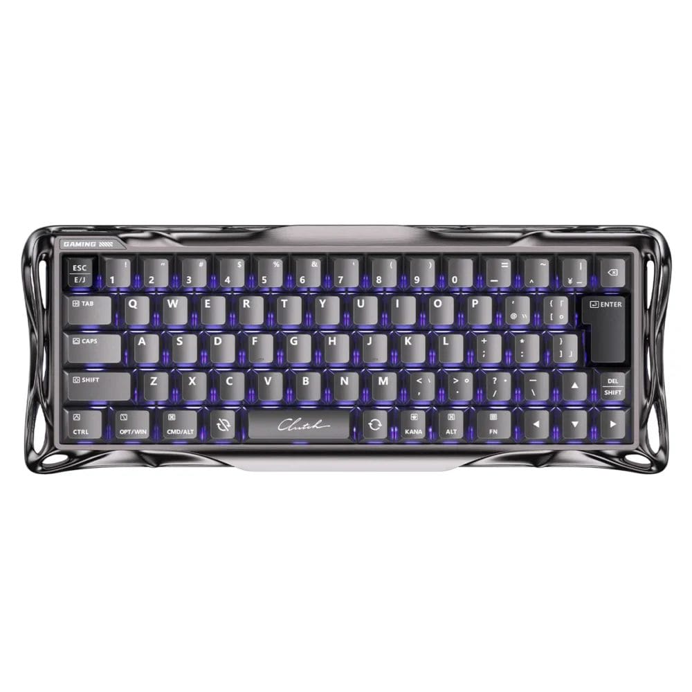 S*】様 GravaStar Mercury V60 ゲーミングキーボード ブラ Mercury V60 Onyx Crystal - 8kHz Gaming Keyboard | Magnetic Hall