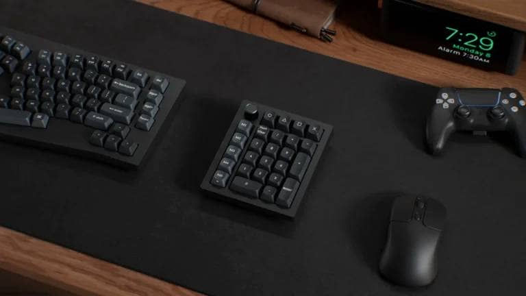 Keychron V0 Ultra 8K Wireless Custom Mechanical Keyboard black