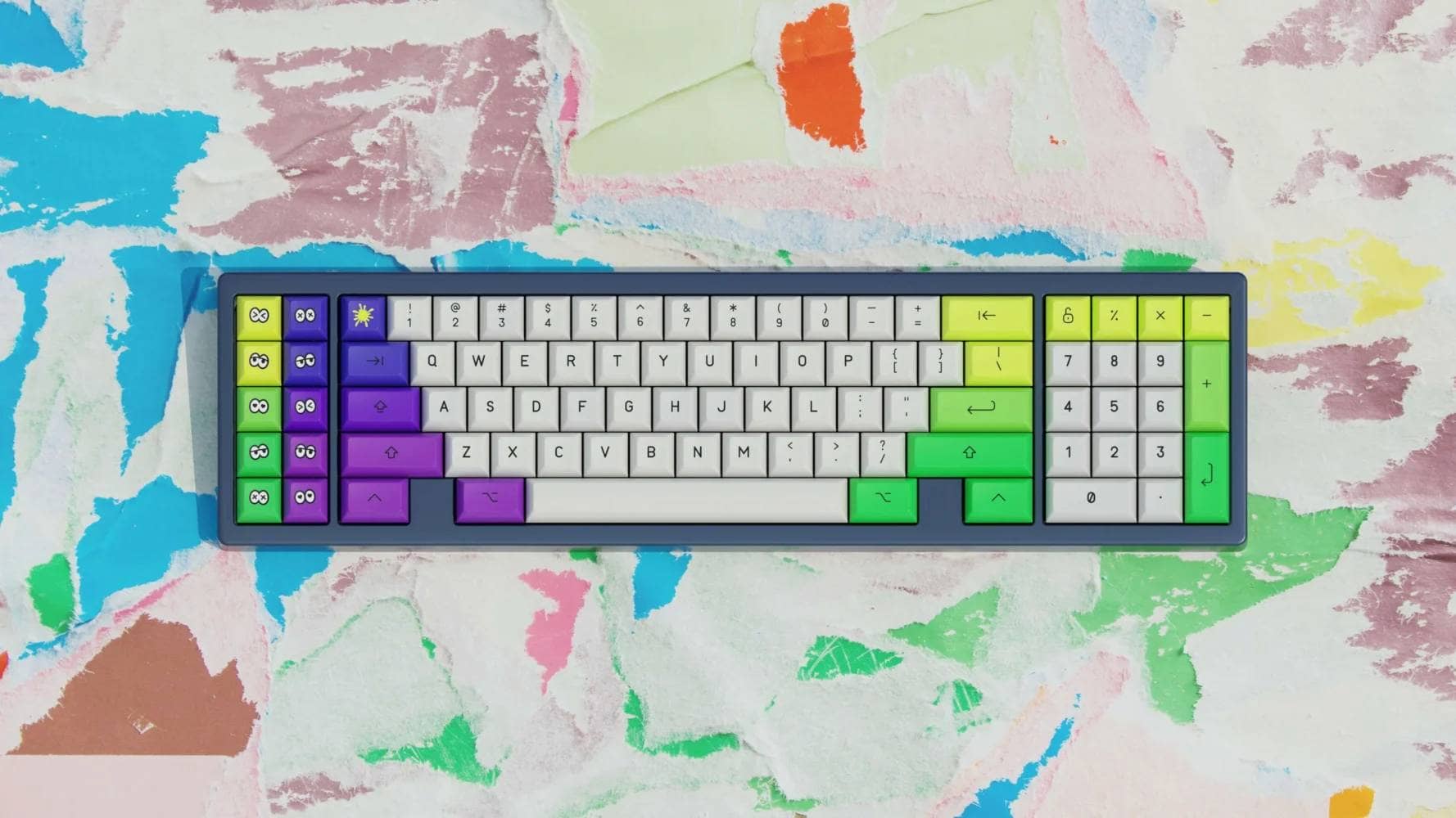 Soda Squid KAM Keycaps 01